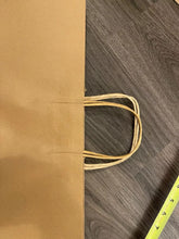 Load image into Gallery viewer, Brown Kraft Paper Grocery Shopping Bag (16”L x 6”D x 12 ½”H) - Case of 100