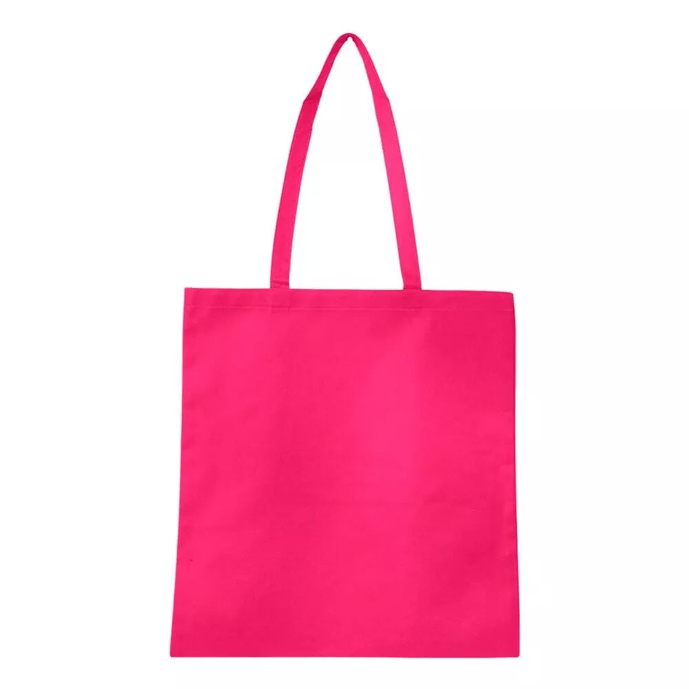 Q-Tees Non-Woven Polypropylene Tote Bag w/25"Self-Fabric Handles